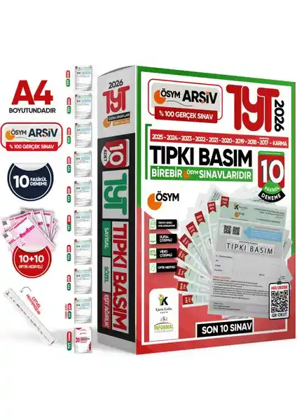 2025 YKS TYT ÖSYM Çıkmış Soru Kitapçığı ve Çözüm Seti İncelemesi