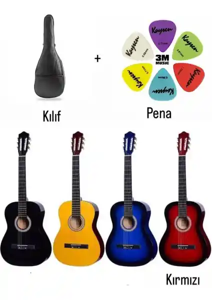 3M Music Klasik Gitar Setleri Çocuklar ve Gençler İçin Uygun Seçenekler