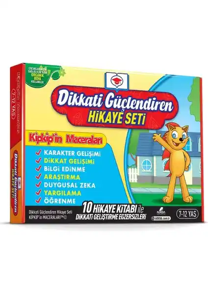 Adeda Yayıncılık Dikkati Güçlendiren Hikaye Seti Çocukların Gelişimine Katkı Sağlar