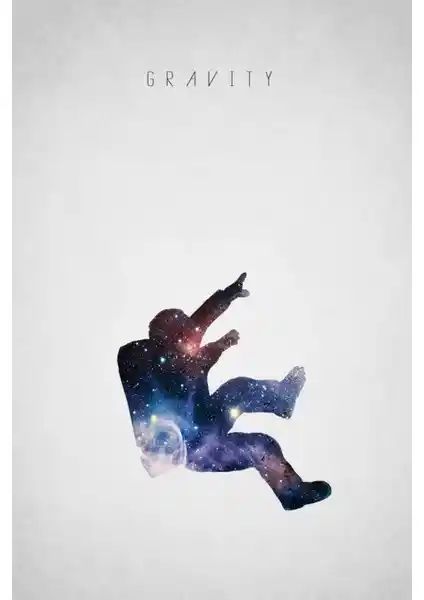 Aktüel Gravity 2013 2 Poster: Modern ve Dayanıklı Duvar Dekorasyonu İçin Ideal Bir Seçenek