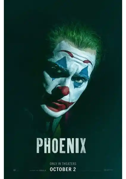 Aktüel Joker Folie À Deux 2024 Poster ile Modern ve Dayanıklı Duvar Dekorasyonu