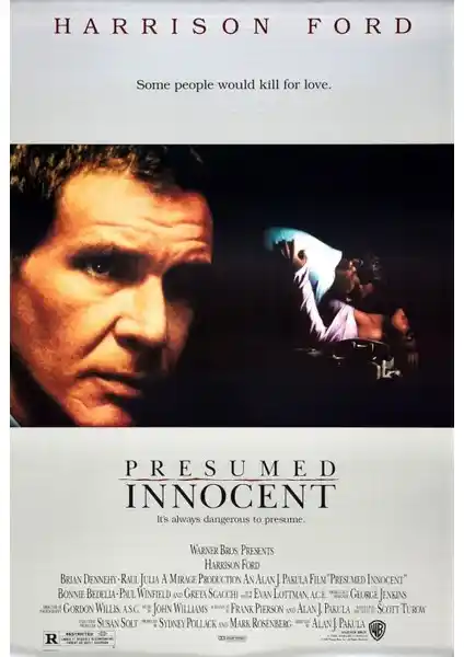 Aktüel Presumed Innocent (1990) Sanat ve Dekorasyon Afişi Modern İç Mekan Tasarımı