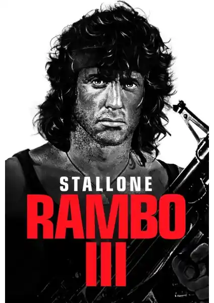Aktüel Rambo II 1988 Poster: Yüksek Kaliteli Dekoratif Afiş ve Estetik Seçenekler