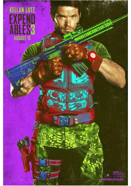Aktüel The Expendables 3 (2014) Poster ile Ev ve Ofis Dekorasyonunuzu Geliştirin