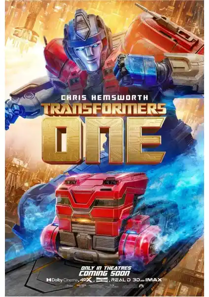 Aktüel Transformers One 2024 Poster: Estetik ve Kalitenin Buluşması