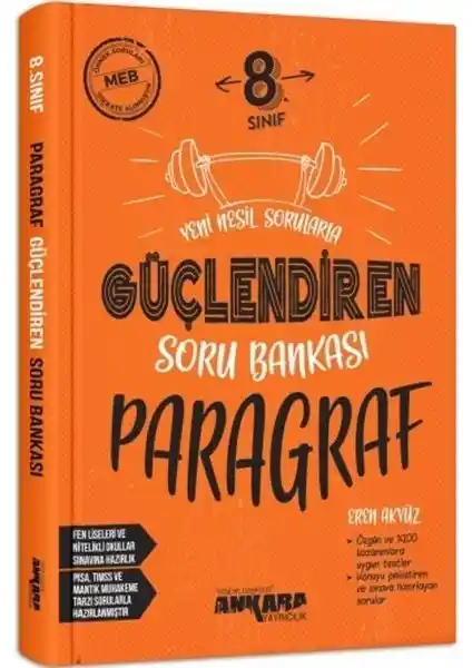 Ankara Yayıncılık 8. Sınıf LGS Güçlendiren Paragraf Soru Bankası Detaylı İnceleme ve Kullanım Rehberi