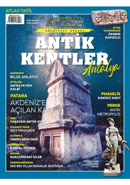 Antalya Arkeoloji Atlası: Bölgenin Tarihî ve Kültürel Zenginliklerini Keşfedin
