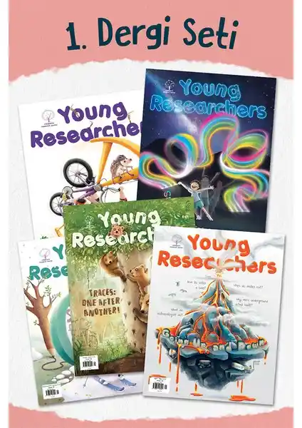 Araştırmacı Çocuk Merkezi Young Researchers Dergi Seti: Bilimsel Keşifler ve Eğlenceli Öğrenme Serisi