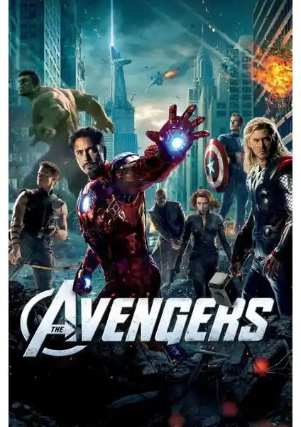 Avengers 2012 Film Temalı Poster – Yüksek Kalite ve Estetik Dekorasyon Çözümü