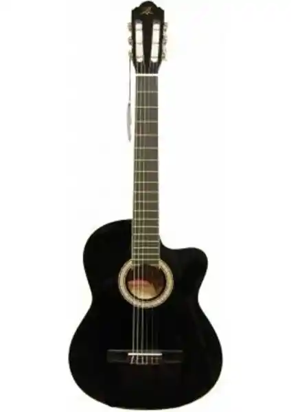 Barcelona LC 3900 CEQ BK Elektro Klasik Gitar: Başlangıç ve Orta Seviye İçin Uygun Model
