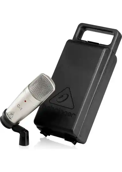 Behringer C1 Kondenser Mikrofon: Profesyonel Ses Kaydı İçin Güçlü ve Dayanıklı Çözüm