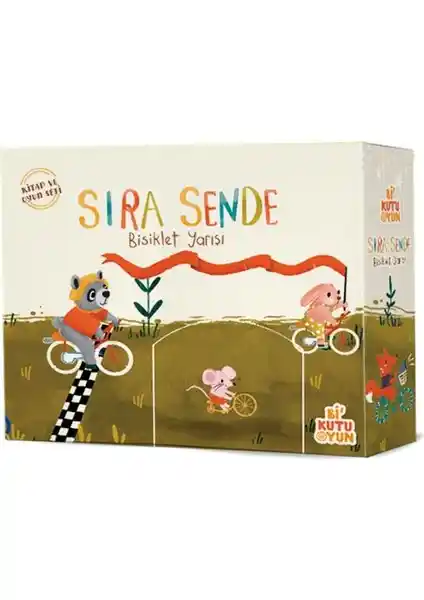 Bi Kutu Oyun Sıra Sende Bisiklet Yarışı Seti Çocuklar İçin Eğitici ve Eğlenceli Aktivite