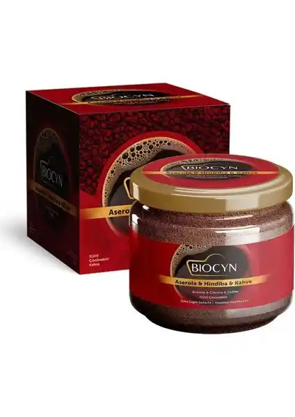 Biocyn Aserola ve Hindiba Kahvesi Detoks Kahvesi Sağlıklı Yaşam İçin Doğal Çözüm