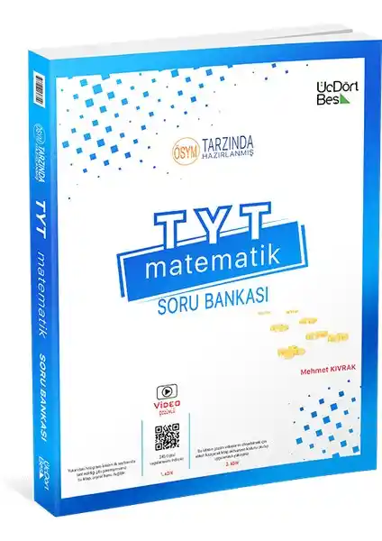 Bolnot TYT Matematik Soru Bankası Üçdörtbeş 345 ile Başarıya Ulaşın