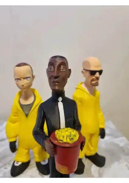 Breaking Bad 3'lü Figür Seti Hanart Koleksiyonları İçin Önemli Bir Parça