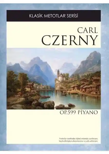 Carl Czerny'nin Klasik Metotlarıyla Müzik Eğitimi İçin Yüksek Kaliteli Eğitim Kitabı