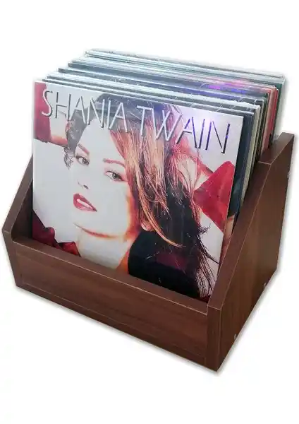 Çıtırtılı Sesler LP Plak Kasası (Açık) - Şık ve Dayanıklı Saklama Çözümü