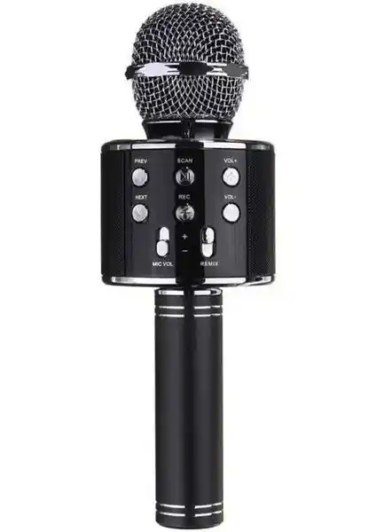 Clascase WS-858 Karaoke Mikrofonu Profesyonel Ses Performansı ve Çok Yönlü Kullanım