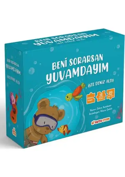 Çocuklar İçin Deniz Altı Temalı Eğitici Yapboz ve Oyun Seti Tanıtımı