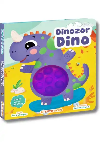 Çocuklar İçin Dinozor Temalı Eğitici ve Eğlenceli Pop-It Kitabı Analizi