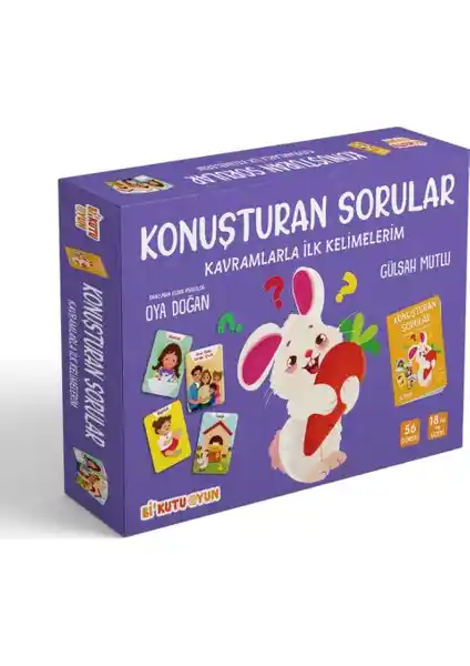 Çocuklar İçin Eğitici Kart Seti Kavramları Öğretici ve Renkli Tasarım