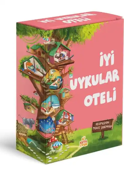 Çocuklar için Eğlenceli ve Eğitici Uyku Öncesi Seti İyi Uykular Oteli