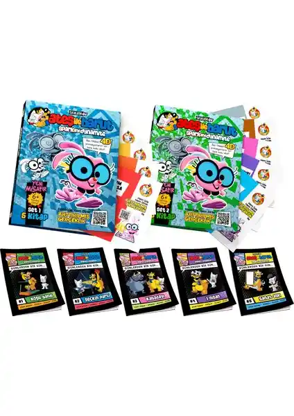 Çocuklar İçin Eğlenceli ve Öğretici Kitap Serileri: Ateş ile Barut ve Çizgi Romanlar