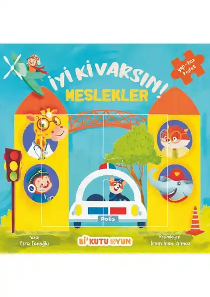 Çocuklar İçin Meslekler Temalı Yapboz ve Hikaye Kitabı Detayları ve Faydaları