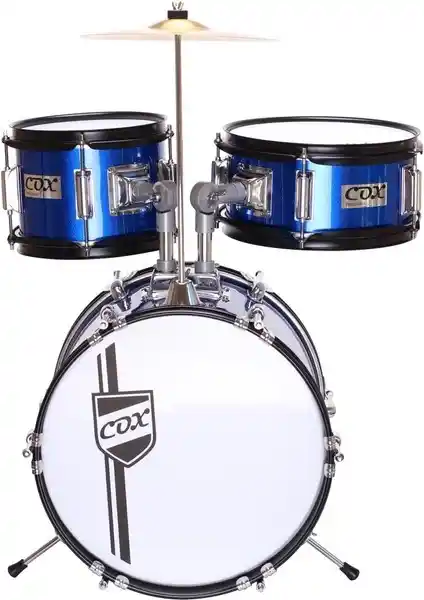 Cox Junior Mavi Çocuk Davul Seti: Eğlenceli ve Öğretici Müzik Enstrümanı