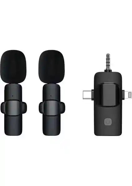 Daytona K9 Wireless 3IN1 Çok Yönlü Kablosuz Mikrofon Çözümü - Profesyonel Ses Kaydı İçin Uygun