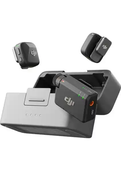 DJI Mic Mini 2 Kablosuz Yaka Mikrofonu: Yüksek Kalitede Ses Kaydı ve Taşınabilirlik