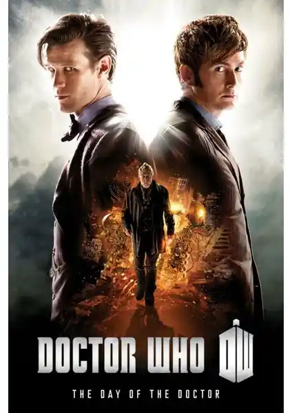 Doctor Who The Day Of The Doctor Poster Estetik ve Dayanıklı Ev Dekorasyon Ürünü