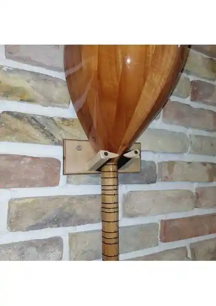 Donizetti Çift Ahşap Bağlama Askısı: Güvenli ve Şık Enstrüman Sergileme Çözümü