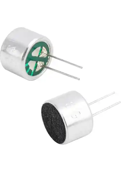 Drop Depom Mikrofon Kapsülü 10x7 mm Tel Bacak IC-229A Ses Kaydı ve Uygulama Çözümleri