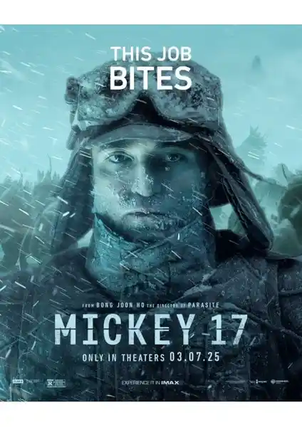 Fidelyo Mickey 17 (2025) Modern ve Şık Duvar Dekorasyonu Posterleri