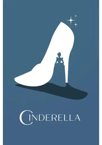 Fidelyo Tasarım Cinderella 1950 Poster ile Ev Dekorasyonunda Estetik ve Dayanıklılık
