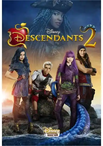 Fidelyo Tasarım Descendants 2 (2017) Poster - Dayanıklı ve Yüksek Kaliteli Ev Dekorasyonu