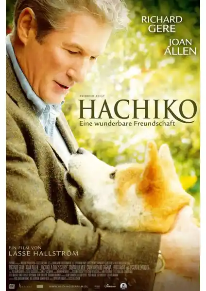 Fidelyo Tasarım Hachi A Dog's Tale Poster: Dayanıklı ve Estetik Duvar Sanatı