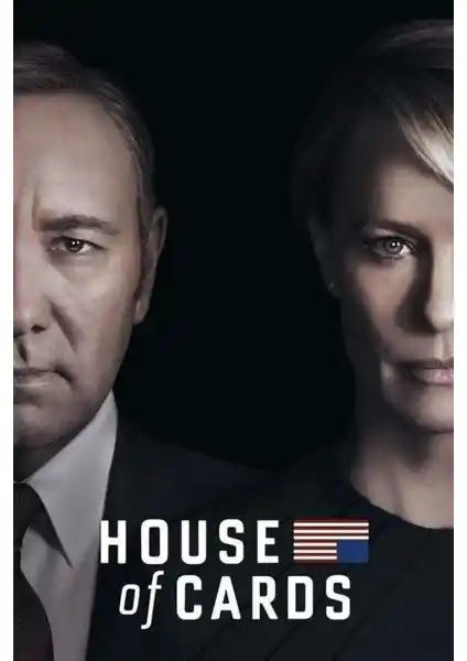 Fidelyo Tasarım House Of Cards (2013) Poster: Modern ve Dayanıklı Ev Dekorasyonu İçin İdeal