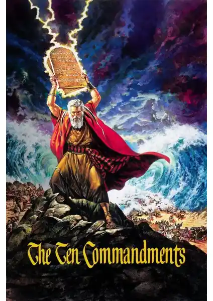 Fidelyo Tasarım'ın 1956 Tarihli The Ten Commandments Poster: Estetik ve Dayanıklılık