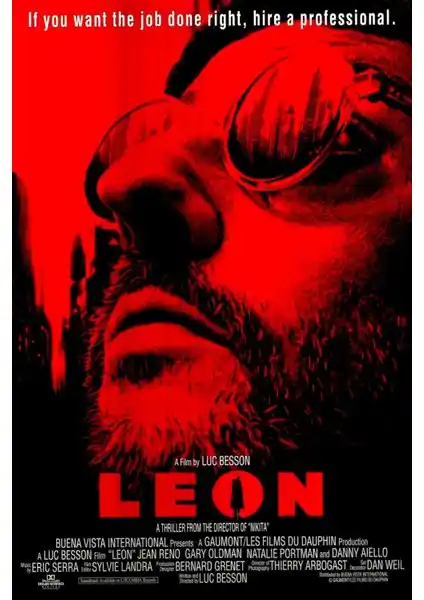 Fidelyo Tasarım Leon The Professional 1994 Poster: Yüksek Kalite ve Estetikle Dekorasyon