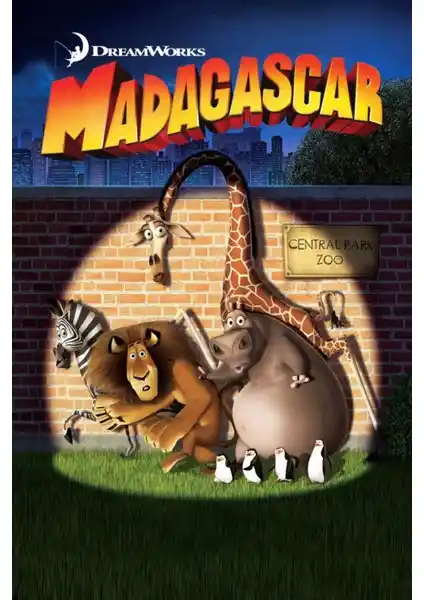 Fidelyo Tasarım Madagascar 2005 1 Duvar Posteri Estetik ve Dayanıklılık Sunar