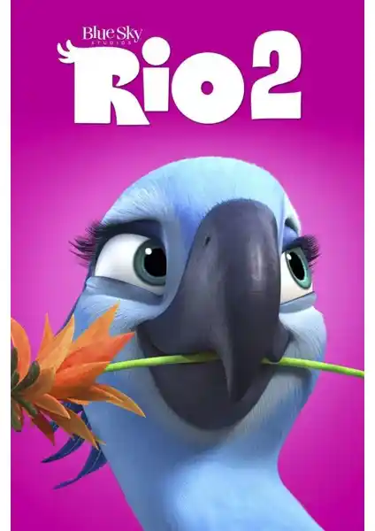 Fidelyo Tasarım Rio 2 Afişi 70x100 cm Yüksek Kalite ve Dayanıklı Duvar Dekorasyonu