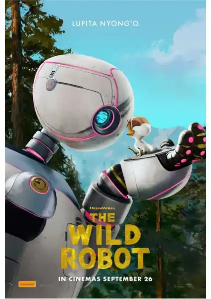 Fidelyo Tasarımın 2024 The Wild Robot Poster ile Modern İç Mekan Dekorasyonunu Yenileyin