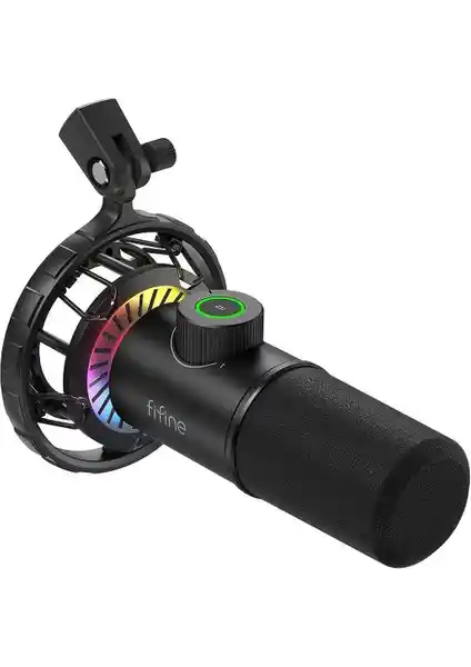 Fifine K658 RGB USB Mikrofon: Yüksek Kaliteli Ses ve Estetik Tasarım Özellikleri