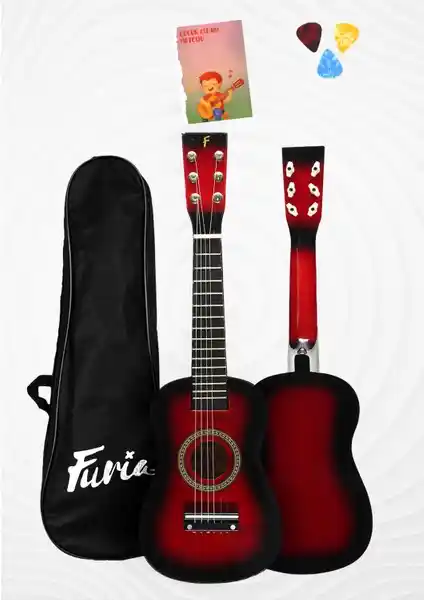 Furia FR-23RDS 6 Tellili Çocuk Gitarı: Renkli ve Ergonomik Tasarımıyla Müzik Öğrenimini Destekler