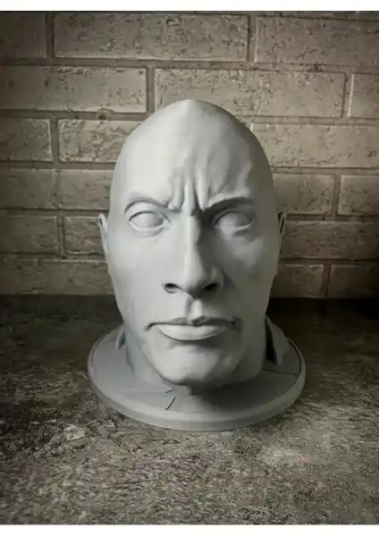 Hanart The Rock Bust 10CM: Modern ve Şık Dekoratif Heykelciğin Özellikleri ve Kullanım Alanları