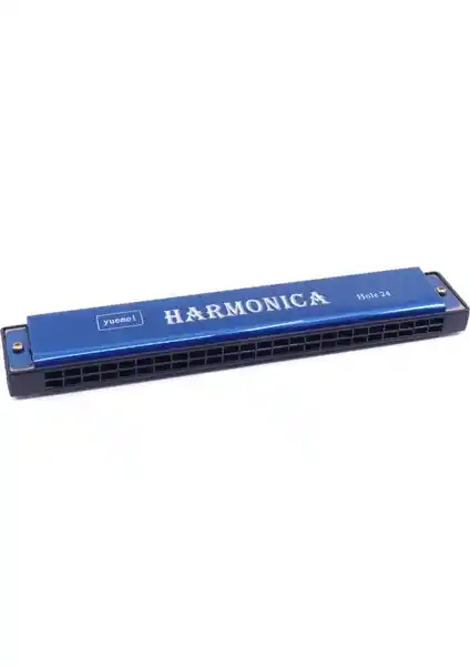 Harmonica Büyük Boy Mavi Mızıka: Dayanıklı ve Çok Yönlü Üflemeli Çalgı Özellikleri