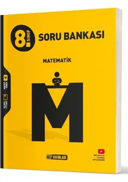 Hız Yayınları 8. Sınıf Matematik Soru Bankası Güncel ve Kapsamlı Öğrenci Kaynağı