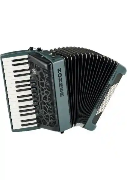 Hohner MyColor III 72 Akordiyon Twilight Granite Gray Modern Tasarım ve Dayanıklılık